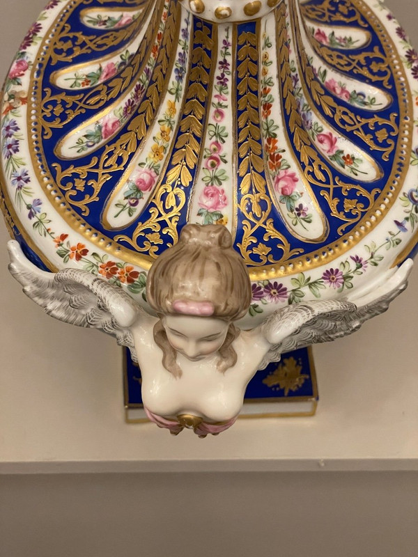 Pot Pourri En Porcelaine De Sèvres