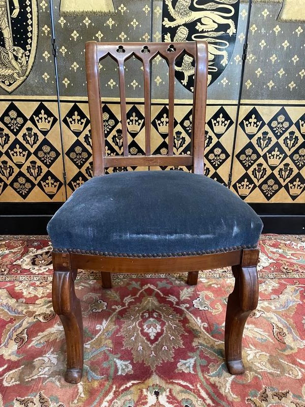 Set of 6 Restoration period chairs