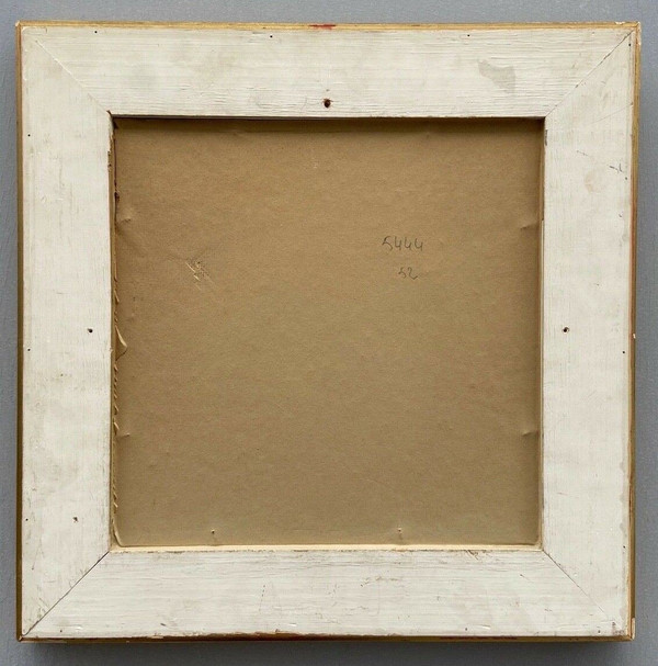 Öl auf Karton von Carl Komposition mit Früchten XX.