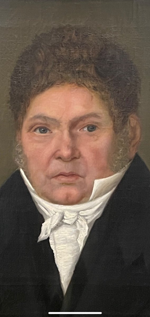 Portrait De Notable XIX Siècle