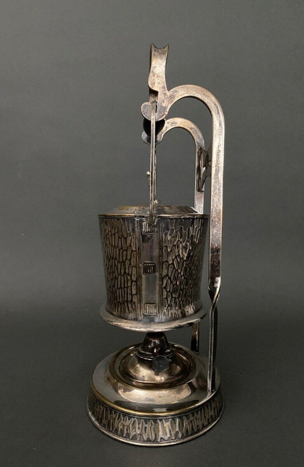 Silver plated samovar 1900 Art Nouveau Arts and Crafts GBN 20th century