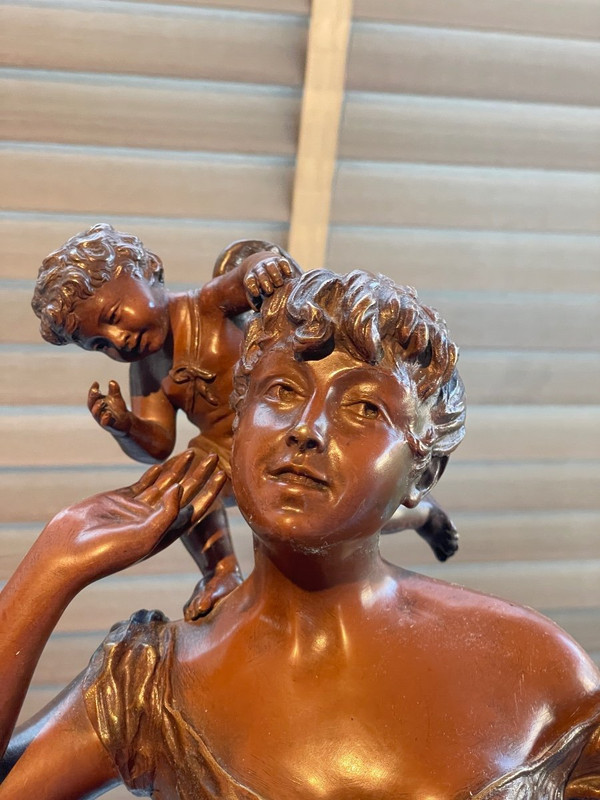 Elegante bronzo del XIX secolo Er. Bisson