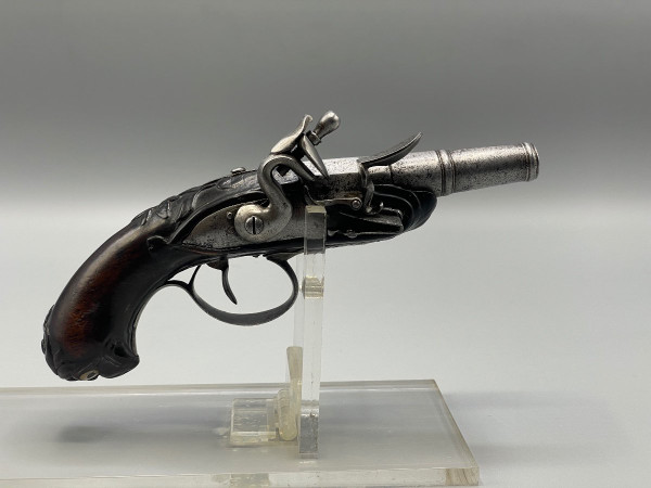 Pistola da viaggio d'epoca Luigi XV