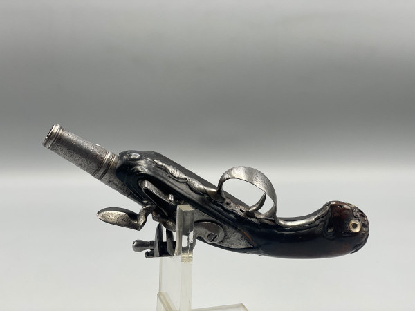 Pistola da viaggio d'epoca Luigi XV