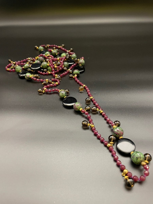  Collana lunga in stile Art Déco