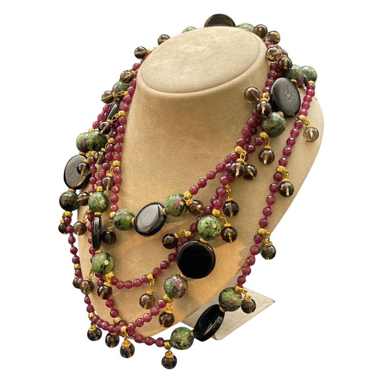  Collana lunga in stile Art Déco