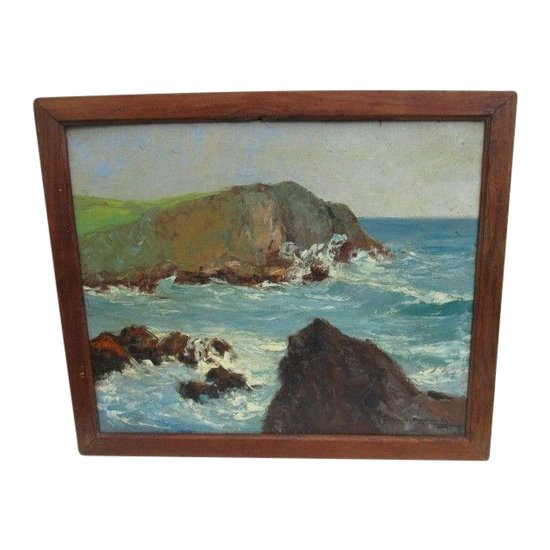 Waves on the rocks