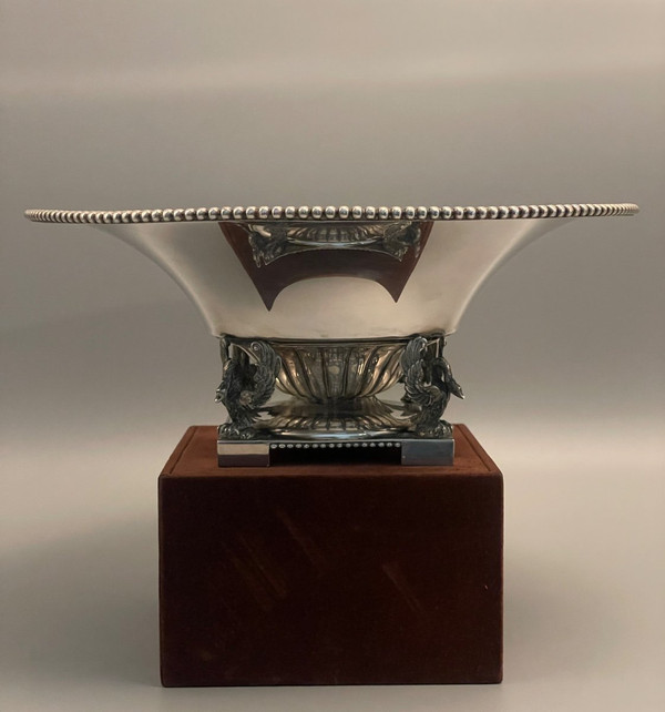 Cup On Foot Sterling Silver Goldsmith Wolfers