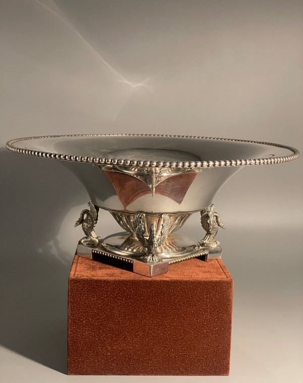 Cup On Foot Sterling Silver Goldsmith Wolfers
