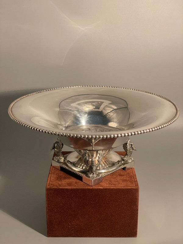 Cup On Foot Sterling Silver Goldsmith Wolfers