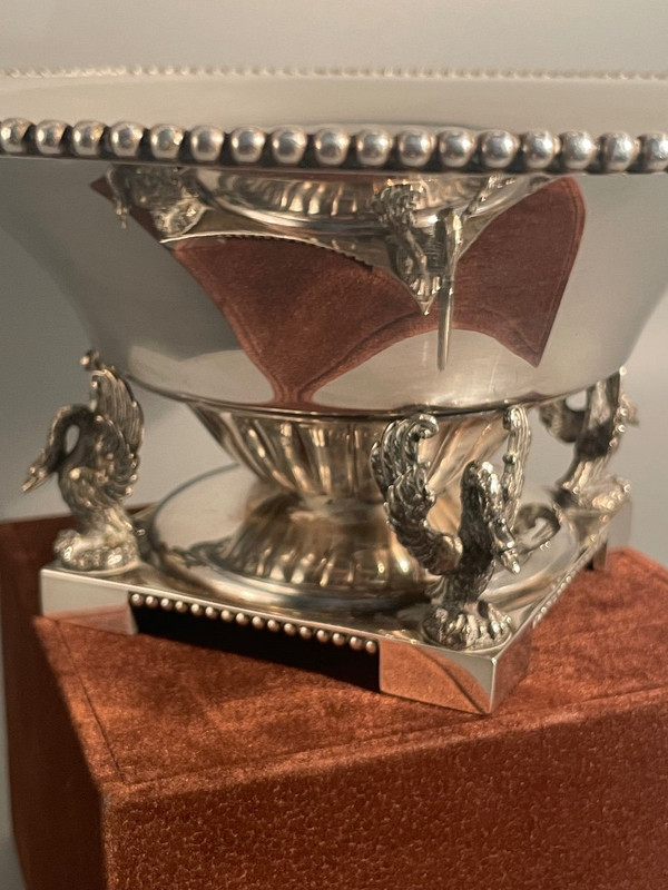 Cup On Foot Sterling Silver Goldsmith Wolfers