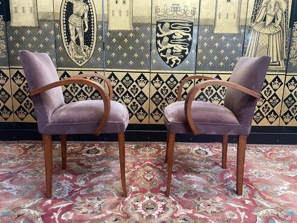 Paire de fauteuils Bridges 