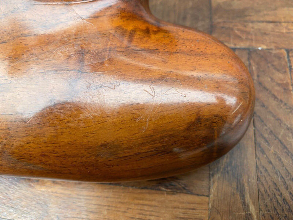 Sculpture en bois forme libre moderniste 1960
