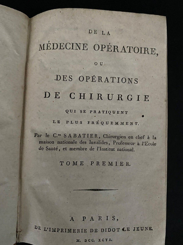 11 Bände medizinische Bücher Osteologie Chirurgie Chemie Nosographien 1790