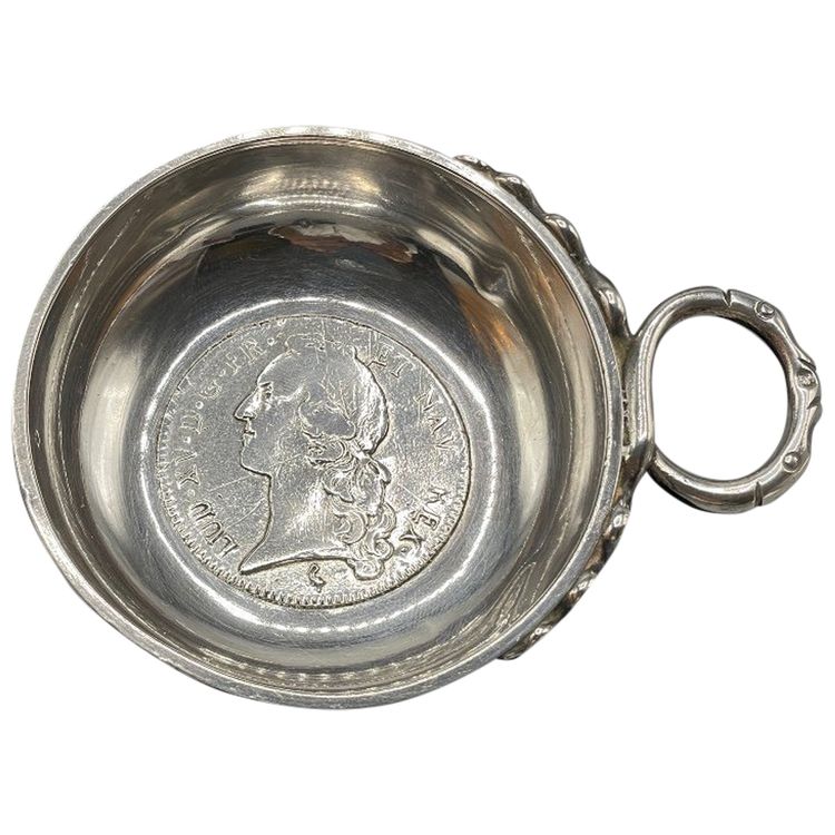 French Tastevin Solid Silver