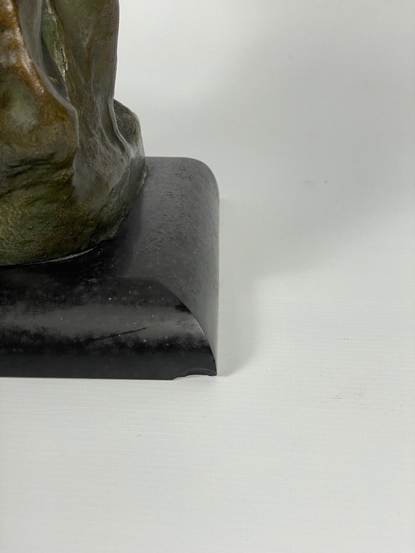 Art Deco sculpture "La Maternité" Ugo Cipriani