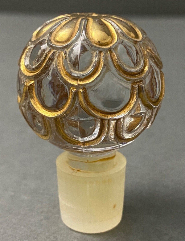 Guerlain Paris gravierte Bienenmodell-Parfümflasche aus Glas