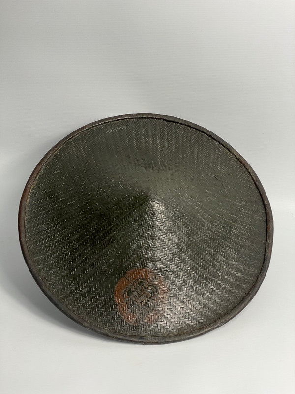 Chapeau De Samouraï Tissé Période Edo