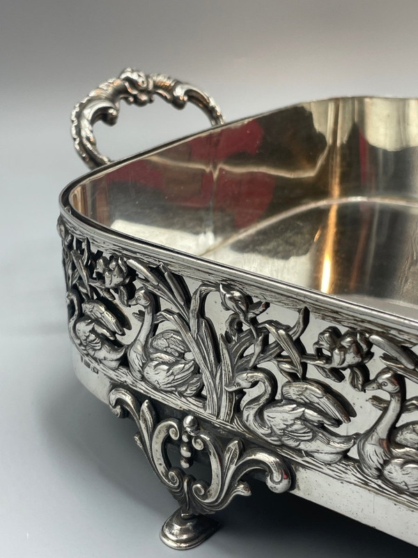 Art Nouveau Solid Silver Centerpiece