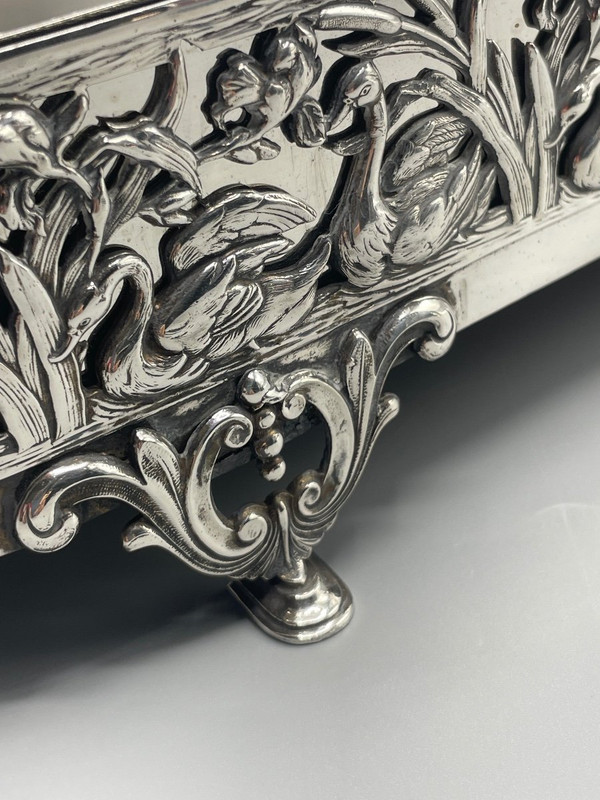 Art Nouveau Solid Silver Centerpiece