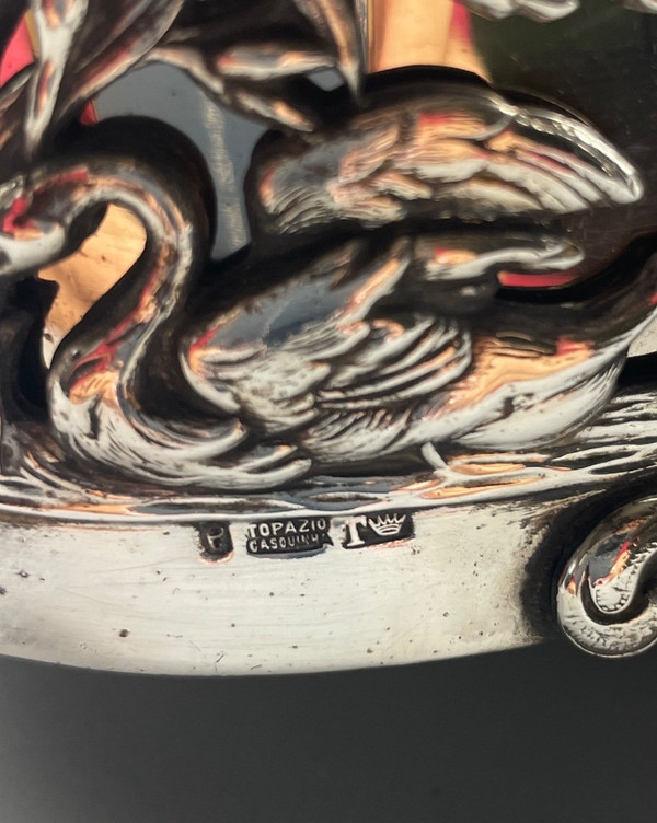 Art Nouveau Solid Silver Centerpiece