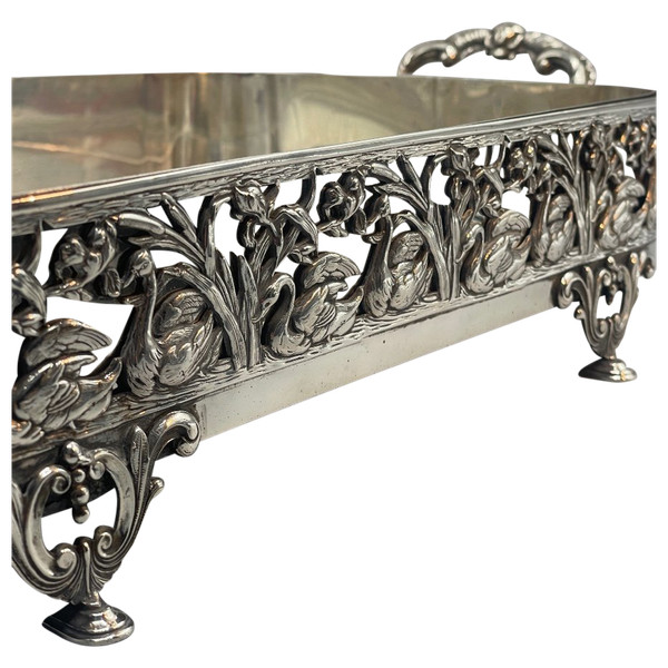 Art Nouveau Solid Silver Centerpiece