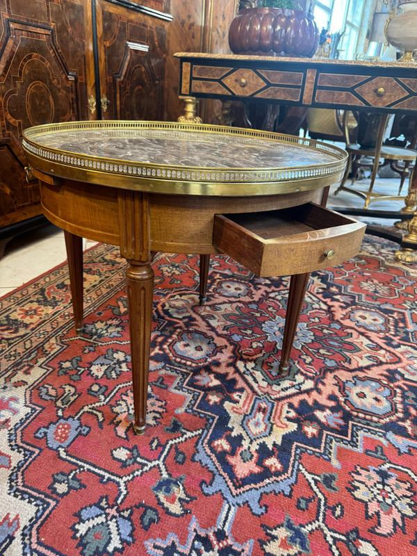 TABLE BOUILLOTTE DE STYLE LOUIS XVI