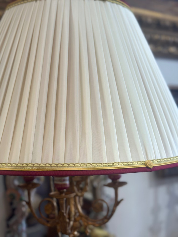 Coppia di lampade in porcellana di Sèvres della fine del XIX secolo 