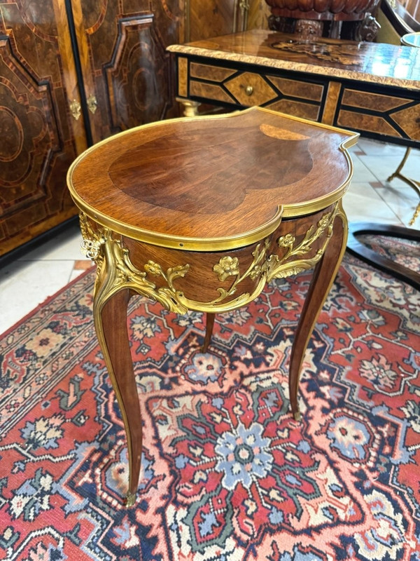 Petite Table de Toilettes Ou Rangement A Bijoux Art Nouveau