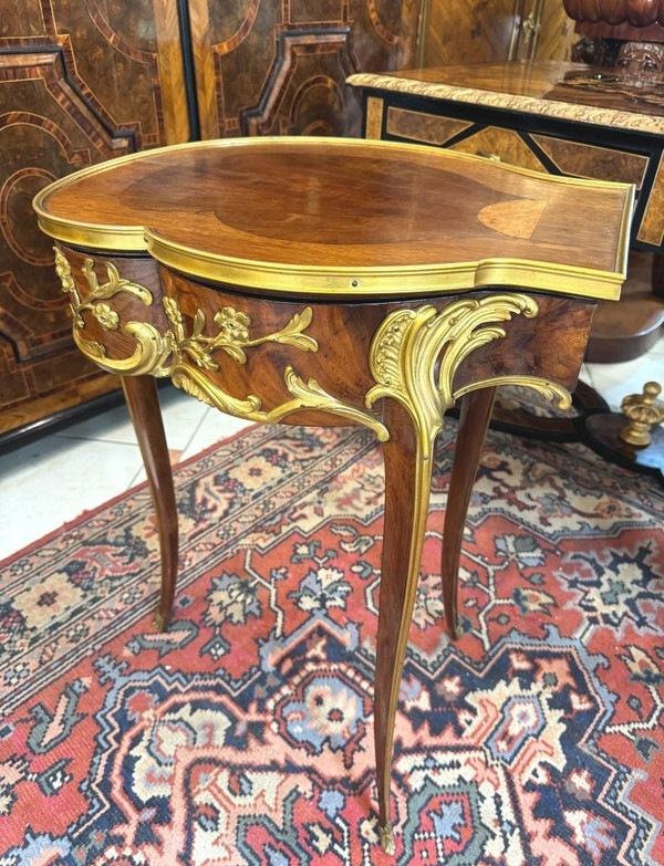 Petite Table de Toilettes Ou Rangement A Bijoux Art Nouveau