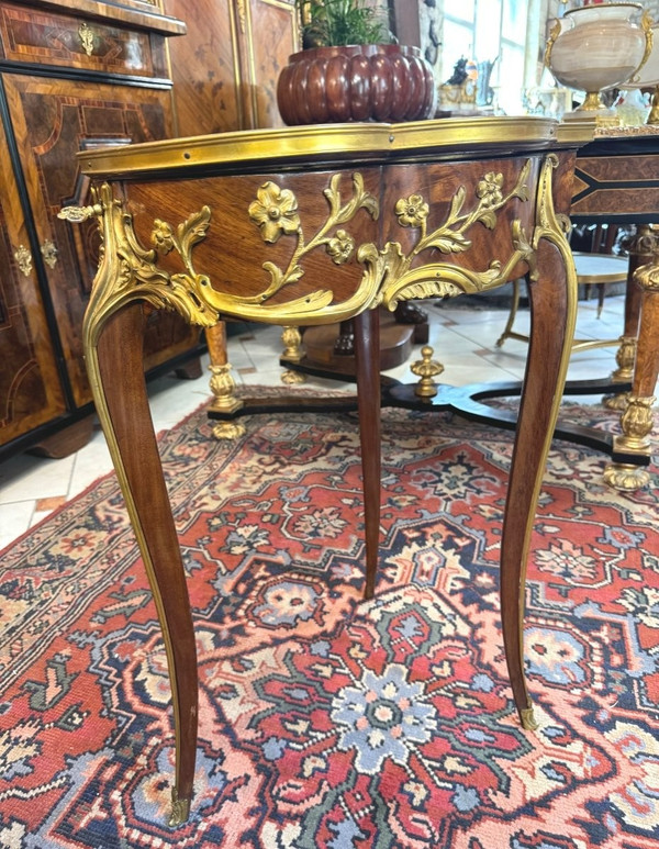 Petite Table de Toilettes Ou Rangement A Bijoux Art Nouveau