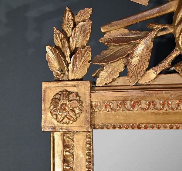 Important Miroir en Bois Doré, époque Louis XV - 1768