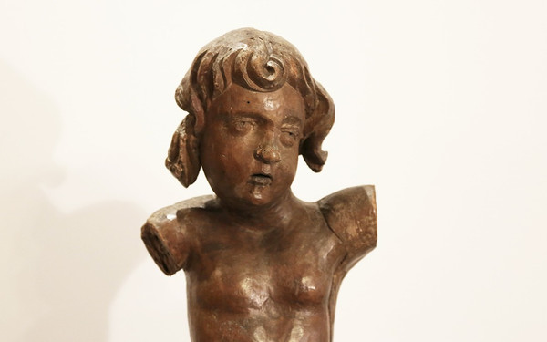 17th century wood carving sculpture 