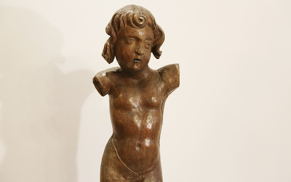 17th century wood carving sculpture 