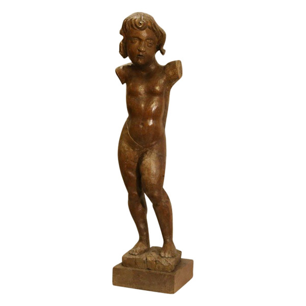 17th century wood carving sculpture 