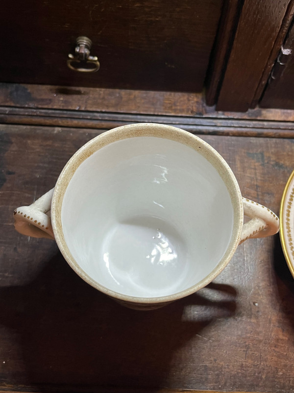 Tazza tremante manifattura della fine del XVIII secolo di Faubourg Saint Lazare - così com'è 