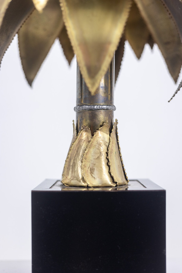 Maison Jansen. Palm tree lamp in gilded brass. Circa 1970. LS4506587Y