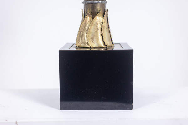 Maison Jansen. Palm tree lamp in gilded brass. Circa 1970. LS4506587Y