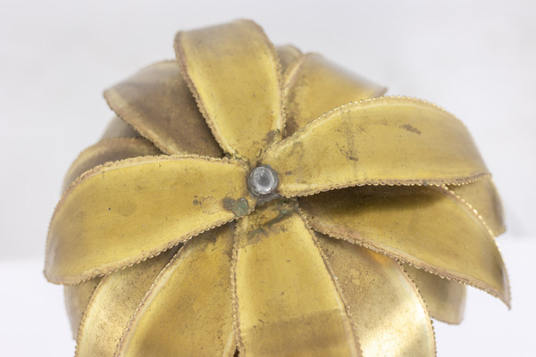 Maison Jansen. Palm tree lamp in gilded brass. Circa 1970. LS4506587Y