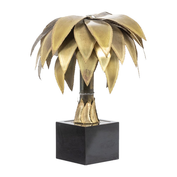 Maison Jansen. Palm tree lamp in gilded brass. Circa 1970. LS4506587Y