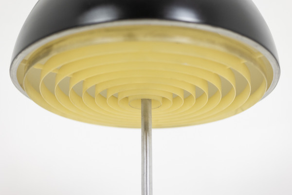 Pilzlampe aus Edelstahl, 1970er Jahre LS4721251