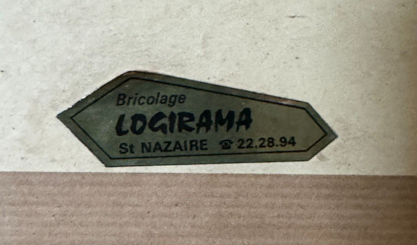 Olio su tavola di Picquet Natura morta mazzo di fiori XX secolo