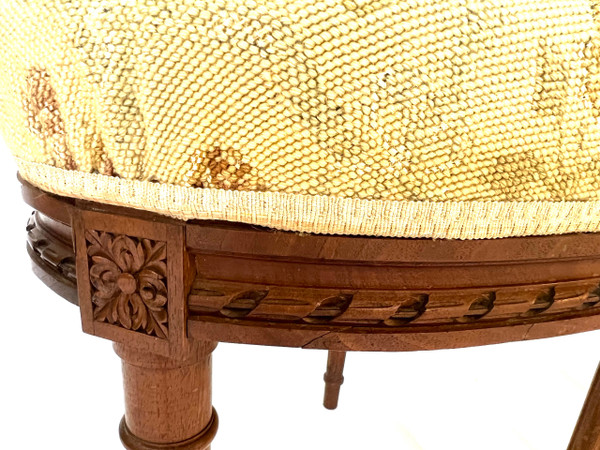 Paire de chaises d'appoint style Louis XVI