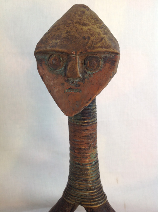 Figure de reliquaire Kota-Sango, Gabon.