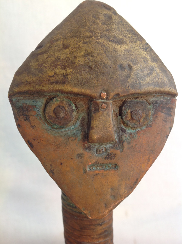 Figure de reliquaire Kota-Sango, Gabon.