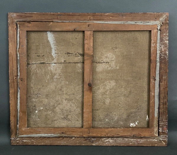 Öl auf Leinwand zwei Arbeiter bei der Arbeit 1930 von F. Saint Pasty