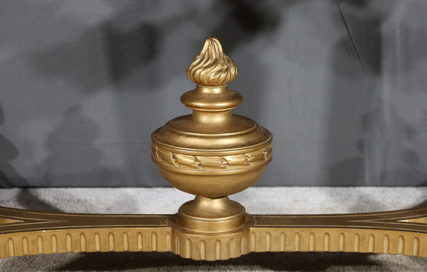 Table Console en Bois Doré , style Louis XVI - 2ème partie XIXe