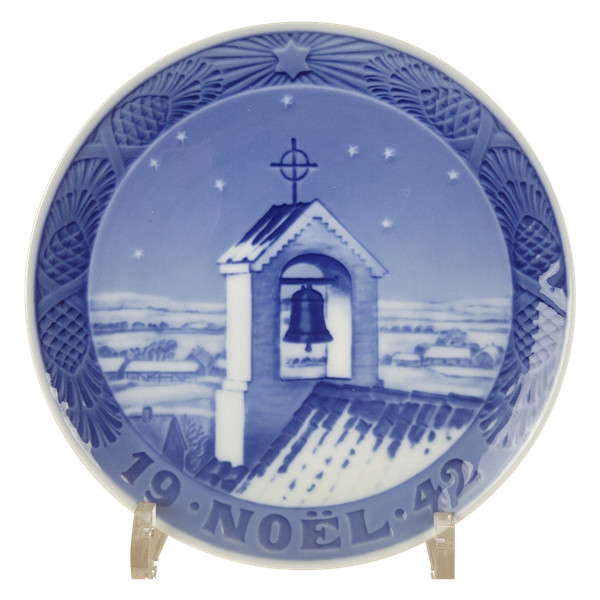 Royal Copenhagen, Weihnachtsteller 1942, 20. Jahrhundert