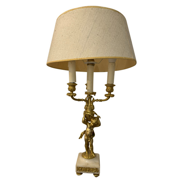 CHERUBIN LAMP NAPOLEON III - 19th century