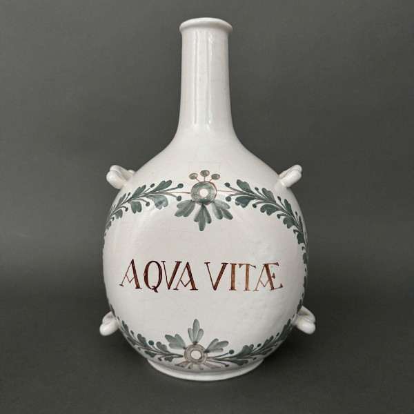 Trinkflasche Aqua Vitae Apotheke XIX.